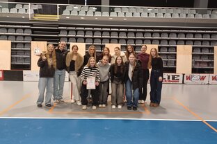 Zväčšiť fotografiu - Okresné kolo - florbal - dievčatá