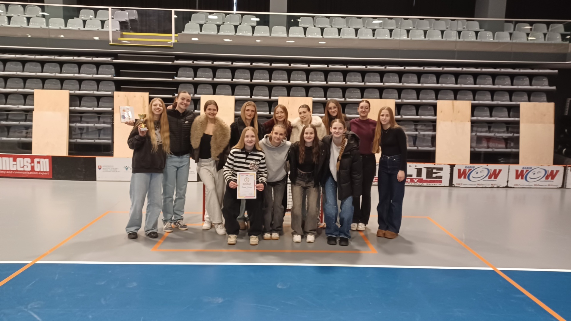 Okresné kolo - Florbal - dievčatá